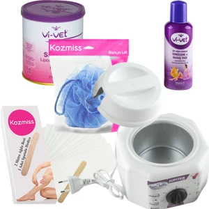 Makine 240 ml Pudralı Konserve Ağda Seti 5 Parça
