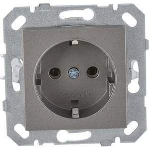 Topraklı Priz Füme