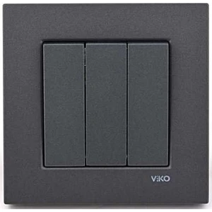 Novella Füme Üçlü Anahtar Çerçeveli