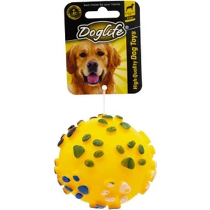 Pati Desenli Plastik Top Köpek Oyuncağı Large