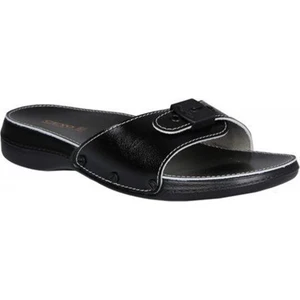 6500 Minelli Siyah Kadın Anatomik Günlük Terlik