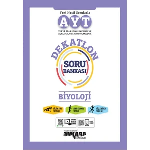 Ankara Yayıncılık AYT Dekatlon Biyoloji Soru Bankası