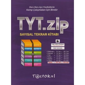 Test Okul Yayınları TYT Zip Sayısal Tekrar Kitabı