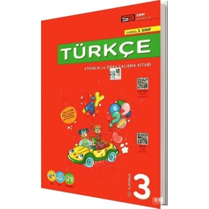 Sbm Yayınları 3. Sınıf Türkçe Etkinlik ve Ödev Çalışma Kitabı