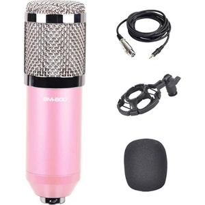 Studio AL-33247 BM800 Condenser Stüdyo Profesyonel Kayıt ve Yayın Mikrofonu