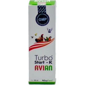 Turbo Start K Avian Kuşlar Için Premium Vitamin + Mineral 100 ml