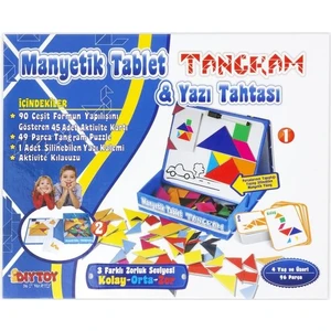 Diy-Toy Manyetik Yazı Tahtası Manyetik Oyuncak Tangram Seti