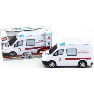 Birlik Oyuncak Kutulu Pilli Ambulans