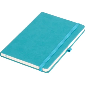 Trend Hediyelik Tarihsiz Iç - Çizgili Turkuaz Termoderi Kapaklı Defter 13 x 21 cm