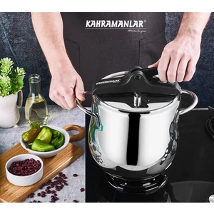 Platin Güveç Düdüklü Tecere 7 Lt.