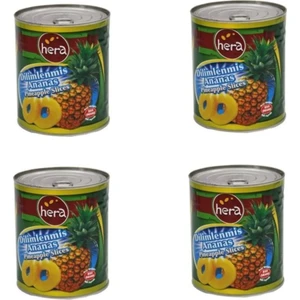 Dilimli Ananas Konserve 850 gr x 4 'lü
