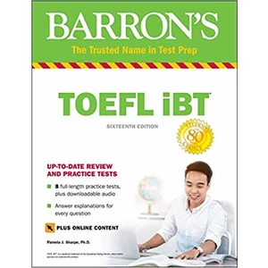 TOEFL IBT (With Online Tests And Downloadable Audio) 16Th Ed. - Pamela Sharpe