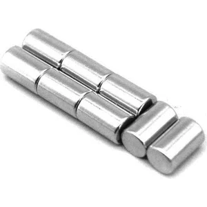 Neodyum Silindir Mıknatıs 5 mm x 10 mm Silindirik Güçlü Magnet 5x10 mm (5 Adet)