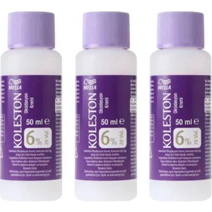 Koleston Peroksit 50 ml Oksidan 20 Volüm 3 Adet