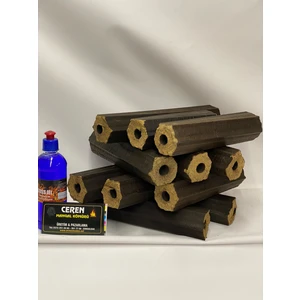 Ceren Mangal Şömine,barbekü Doğal Briket Odun 10 kg