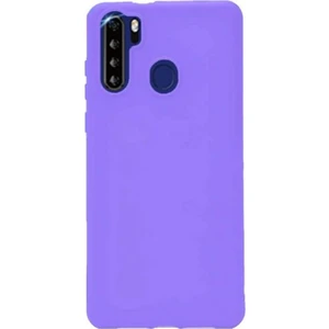 Case 4U Reeder P13 Max Kılıf Mat Renkli Yumuşak Kalın Sağlam Silikon Kılıf Biye Mor