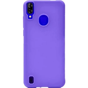 Case 4U Reeder P13 Kılıf Mat Renkli Yumuşak Kalın Sağlam Silikon Kılıf Biye Mor