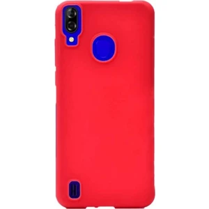 Case 4U Reeder P13 Kılıf Mat Renkli Yumuşak Kalın Sağlam Silikon Kılıf Biye Kırmızı