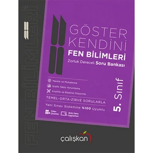 Çalışkan Yayınları 5. Sınıf Fen Bilimleri Göster Kendini Soru Bankası