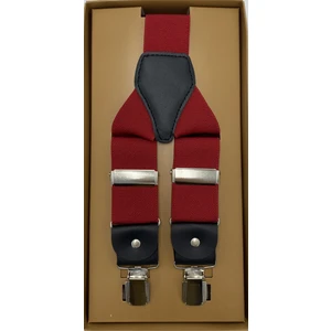 3.5 cm  Kırmızı Pantolon Askısı