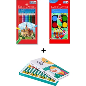 Boya Seti 'ınn 3 Parça Faber Castell - Adel