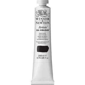 Winsor & Newton Artists' Yağlı Boya 200 ml Ivory Black 331 S.1