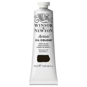 Winsor & Newton Artists' Yağlı Boya 37 ml Ivory Black 331 S.1