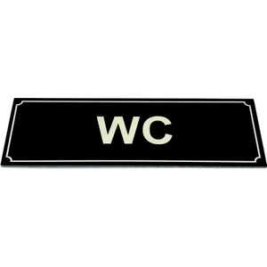 Se-Dizayn Wc Tuvalet Tabelası Kapı Yönlendirme Levhası 5 cm x 15 cm