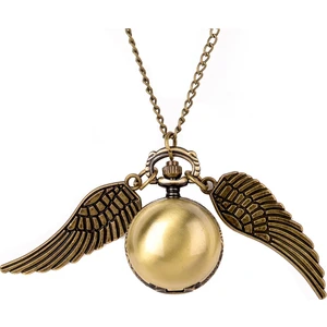 1001 Hediye Harry Potter Quidditch Snitch Saatli Kolye