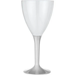 Party Shop Plastik Kadeh, Gümüş Ayaklı 10'lu