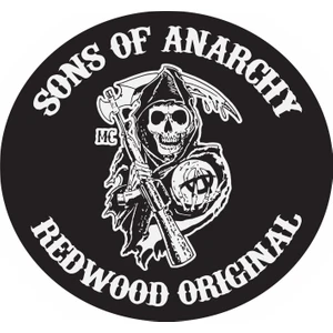 Sticker Fabrikası Sons Of Anarchy Kurukafa Kuru Kafa Sticker 00486