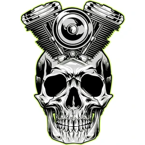 Sticker Fabrikası Kurukafa Kuru Kafa Kurukafa Sticker 00520