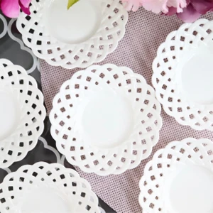 Home Porselen Çay Tabağı 6'lı POR-100986