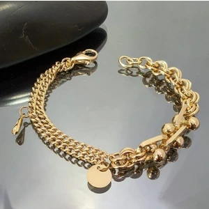 Sembol Gold Altın Bileklik Özel Tasarım 14 Ayar