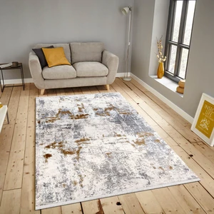 Halı Tarz 4935A 80X150 cm Hardal Modern Halı
