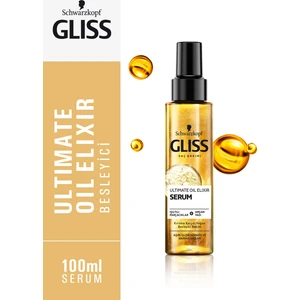 Schwarzkopf Gliss Ultimate Oil Elixir Bakim Serumu 100 Ml