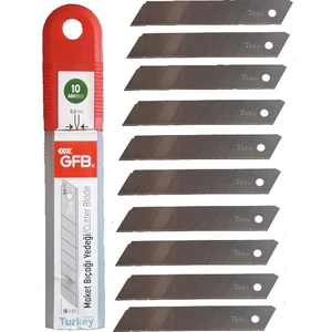 Maket Bıçağı Gfb Yedek Uç 100 Adet Kalınlık 0,5 Maket Bıçağı Ağzı