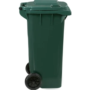 Romanoset Plastik Tekerlekli Atık ve Çöp Konteyneri 120 lt