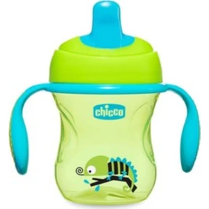 Yarı Yumuşak Uçlu Eğitim Bardağı 200 ml 6 Ay+ Yeşil