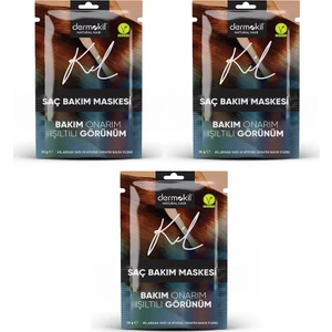 Argan Saç Maskesi 35 ml 3'li Set