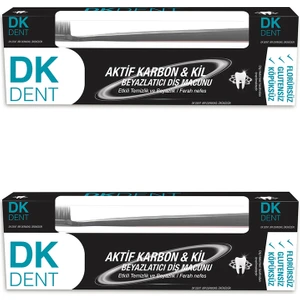 Dk Dent Dkdent Karbonlu Diş Macunu 75 ml x 2 Adet