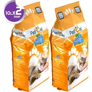 Pati Cat Paticat 2 Adet Portakal Kokulu Ince Tane Topaklaşan 10LT Kedi Kumu