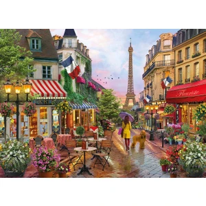 - 1000 Parça High Quality Yetişkin Puzzle - Flowers In Paris