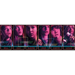 1000 Parça Stranger Things Panorama Puzzle
