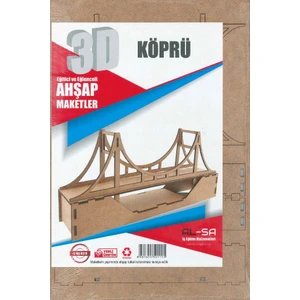Eğitici ve Eğlenceli Ahşap Maket Köprü