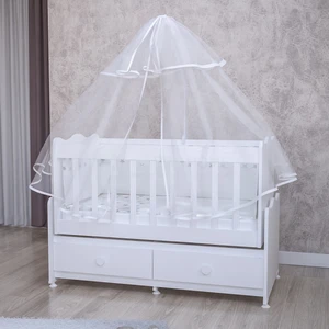 Garaj Home Elegant Lüks Uyku Setli Beşik Kombini