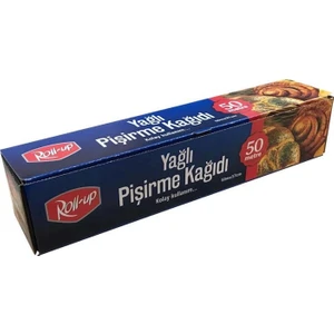 Yağlı Pişirme Kağıdı 37X50 M (Roll-Up)