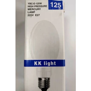 125W Civa Buharlı Ampul E-27 Duy