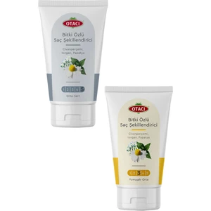 Bitkisel Saç Şekillendirici Orta-Sert + Yumuşak-Orta Set