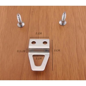 Azm Hırdavat Metal Mini Deve Çerçeve Askısı 10 Adet